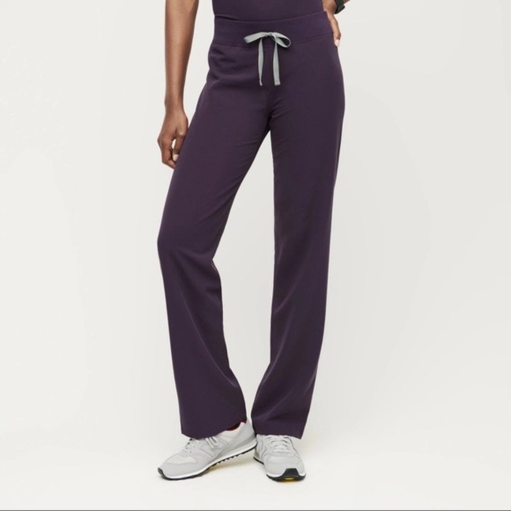 Figs XS Regular Livingston Pant in Purple Shadow